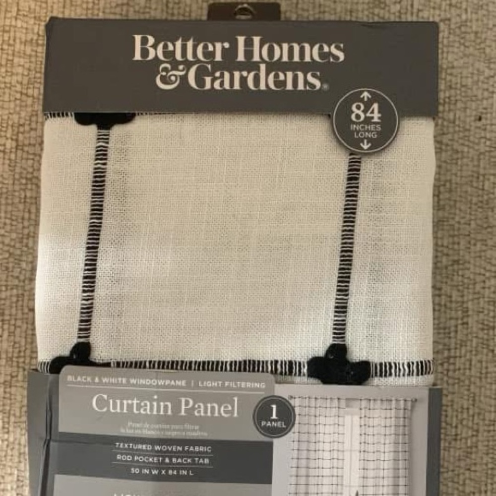 Better homes and gardens curtains